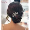 Tiaras Topqueen HP77 Wedding Tiara Bridal Combs Rhinestone Wedding Headwear Wedding Hair Akcesoria ślubne Wedding Hair Habit Z0220