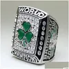 Rings Three Stone Rings Fashion Sports Jewelry 2008 Boston Basketball Championship Ring Men For Fans Us Size 11 Drop Delivery Dhg04