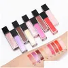 Lip Gloss Metal Fl￼ssig Lippenstift 21 Farben wasserdichtes Make -up Metallic Langlasting Schimmer Glitzer Tint Drop Lieferung Gesundheit Sch￶nheit LIP DHEPL