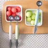 Strumento di sublimazione Piatto di frutta Coltello da intaglio Cucchiaio di melone Paletta per gelato Anguria Gadget da cucina Accessori per la cucina Utensili per affettare Taglierina per alimenti