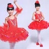 Stage Wear Girls Ballet Dance Dress Costumi professionali femminili Dance Tutu Swan Lake Personalizza D-0322