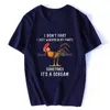 Men's T-Shirts Chicken I Don't Fart Just Whisper In My Pants Sometimes It's A S TShirt Summer Harajuku T Shirt Men Print Loose Men Tshirt Z0220