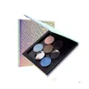 Organisateur Cosmétique Nouveau Maquillage Palette Ombre À Paupières Vide Palette Magnétique Glitter Fishscale Modèles Fard À Paupières Conteneurs Drop De Dhc4A