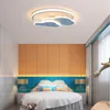 Luces de techo Habitación infantil Lámpara Rosa Chica Estrella Led Dormitorio Nórdico Ins Princesa Protección ocular