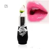 L￤ppstift kristall blomma gel￩ teperatur byter f￤rg l￤pp stick batom transparent pigment ton l￤ppar makeup maquiagem balsam drop del dhtok