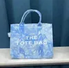 Avondtassen Marc The Tote Bag Designer Reliëf Embossing Totes Bags Vrouwen lederen All-match Shopper Schouder Handtassen Hoge kwaliteit