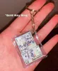 Keychains Mini Money Stack Bag Charms Keychain! Fake Stitch Marker/progress Keeper/clip On Charm/bag Charm/zipper/planner Charm