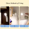 Table Lamps LED Desk Lamp Stepless Dimmable Touch Bedside Hanging Eye Protection USB Chargeable For Reading Study Night Light