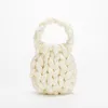 Evening Bags Casual Thick Rope Woven Women Handbags Designer Crochet Small Tote Bag Luxury Knitted Hand Trend Female Purses 2023