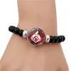 Strand Genshin Impacto Button Luminous Snap Bracelet Men Eye Of God Water Wind Thunder Fire Rock Contas