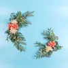 Decorative Flowers Artificial Swag Hanging Centerpiece Garland Rustic Wedding Arch For Reception Front Door Party Arbor