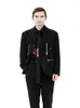 Men's Suits Men's And Men's Loose Simple Leisure Suit Trendy Fashion Personalized Zipper Stitching Irregular Asymmetric