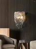 Wall Lamp Art Design Glass Lichten Modern bed AC110V 220V Luxe gangverlichtingsarmaturen