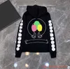 2023 Heren hoodies Designer chroom Winter sweatshirts hart hoodie CH lange mouw rits jas Losse jas capuchon hoody mannen vrouw Hiphop chromees hoodys