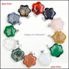 Charms лоты ювелирных украшений Druzy Crystal натуральный камень подвесной кулон DIY Серьги для ожерелья женщины мужски для доставки