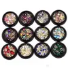 Nagelkunst decoraties decoratie charme edelsteen kralen strass holle shell vlok flatback klinknagel gemengd glanzende glitter 3D diy accessoires dhqxa