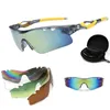 Rowerowe okulary na świeżym powietrzu zmieniające okulary przeciwsłoneczne męskie i damskie sportowe sportowe okulary przeciwsłoneczne zestaw okularów przeciwsłonecznych