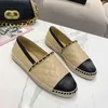 Fahion Summer Disual Laiders Ladies Flat Shoes Designer Checkered Love Loafer Lazy Slip-on Half Slipper Fishererman Shoe with Box Size35-40