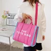 Worki wieczorowe Nowe alfabet tote femininity wszystko modny ręczny rachunek z przewozem ramię duża pojemność crossbody Bag260L