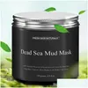 Other Skin Care Tools Women Face Facial Treatment 250G Pure Body Naturals Beauty Dead Sea Mud Mask Drop Delivery Health Devices Dhmpx