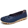 Klänningskor Beckywalk plus storlek 3544 Summer klippt ut kvinnor äkta läderkvinna balettlägenheter avslappnade sandaler loafers wsh2685 230220