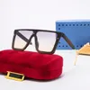 Kare güneş gözlüğü lüks güneş gözlüğü tasarımcı moda kadın için büyük boy gözlükler gözlük ince bacak polarize güneş galsses uv400 gafas de sol shades 7colors box