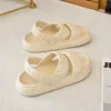 Sandales 2023 femmes décontracté plate-forme pantoufles chaussures d'été antidérapant maison diapositives femme en plein air plage Sandalias De Mujer