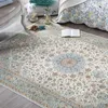 Carpets Romantic Style Cotton Blending Durable Wedding Carpet Gorgeous Persian Living Room Rug Big Size Coffee Table Floor Mat