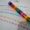 3st Baby Colorful Ink Pad Stamp Seal Preschool Funny Toy Learning Cartoon Diy Roller Drawing Diary Tool For Kids Ink Pad Gift