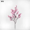 装飾的な花ジプソフィラ人工白い枝の品質赤ちゃん呼吸偽の植物ロングブーケホームウェディングデコレーション秋