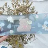 Косметические сумки маленькие свежие прозрачные карандаш корпус японский стиль школьная коробка для девочек Симпатичная мультфильма Стучковые сумки канцелярские товары
