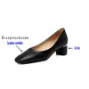 Robe chaussures Qzyerai printemps femmes talons pompes style européen cuir vachette fête mariage professionnel bureau haut