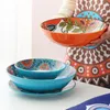 Bowls Large Bowl Creative Soup Plate Fruit Basin Kitchen Sink Ceramic Duck Blood In Chili Sauce