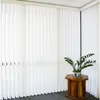 Rideau Factory Direct Store vertical en PVC Lattes de rechange incurvées Blanc lisse 82,5 x 3,5 (paquet de 3)