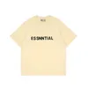 Designer Mode Luxus Essentials klassisches T -Shirt -Herren und Frauenbrief Druck Hip Hop Nebel Top Sommer atmungsaktueller High Street Baumwoll losen Tees