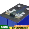 Graad A 16pcs 3.2V 176Ah lithium ijzerfosfaat lifePo4 batterij Solar 24V 48V cellen niet 150Ah