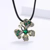 Pendant Necklaces CIZEVA 2023 Necklace Butterfly Cubic Zirconia Short Rope Chain Bohemia Animals Jewelry