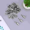 Curtain 20 PCS Slider Clips Multipurpose Hanger Ceiling Curtains Flat Rope Rings Awning
