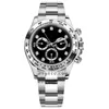 Men's automatic mechanical ceramic watch 40mm stainless steel swimming watch design classic sapphire luminous watch business leisure montre de luxe