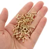 Pendanthalsband 52 PCS Alloy Letter Charms Metal Alfabetsmycken Making DIY Supplies