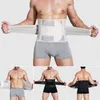 UNDUPTS Erkekler Vücut Eğitmeni Shaper Bel Kıçır Kuşak Kemeri Zayıflama Shapewear Karın Kemerleri Shapwear'ı Azalt