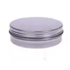 Parfumfles lege aluminium cr￨me Jar Tin 5 10 15 30 50 100 g cosmetische lippenbalsemcontainers nagelafdeling ambachten Pot Drop levering Dhyf8