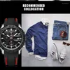 Wristwatches MEGIR 2055 Men's Casual Silicone Strap Sport Brand Watch Waterproof Quartz Chronograph Men Watches Montre Homme