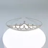 Tiaras Bridal Prom Crown Princess Rhinestone Sparkling Tiara en Crown Headband Kids Girls Love Wedding Party Accessories Hair Accessor Z0220