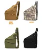 Taktischer Rucksack, Militär-Schulter-Brusttasche, Camouflage-Rucksack, Outdoor, Wandern, Camping, Radfahren, Sport, wasserdichte Umhängetasche