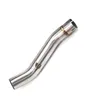 Système d'échappement de moto Slip On Middle Link Pipe Mid Connect Tube en acier inoxydable pour Benelli300 Toutes les années Drop Delivery Mobiles M Dhjbq