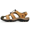 Сандалии мужские летние мужские туфли дышащие прогулочные пляжные тапочки уличные плоские повседневные мужские высокое качество 230220