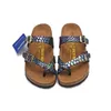 Designer Birkinstock Slippers Rainbow Sandals for Men and Women