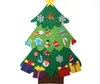 Decorações de Natal Tecido não tecido Diy Tree Creative Creative Small Decoration Window FG1352