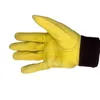 Labor Insurance Work Gloves Leather Wear-resistant Thickened Protective Porter Site Machine Repair Garden Riding